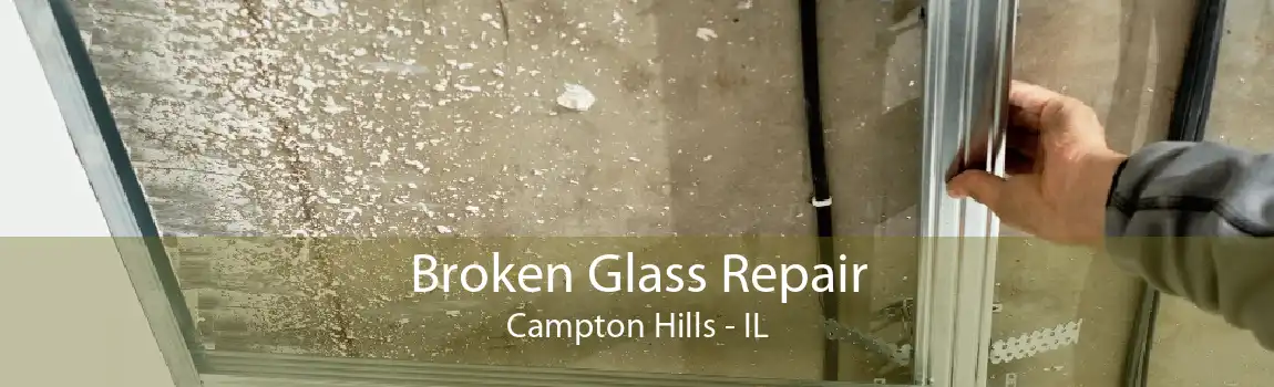 Broken Glass Repair Campton Hills - IL