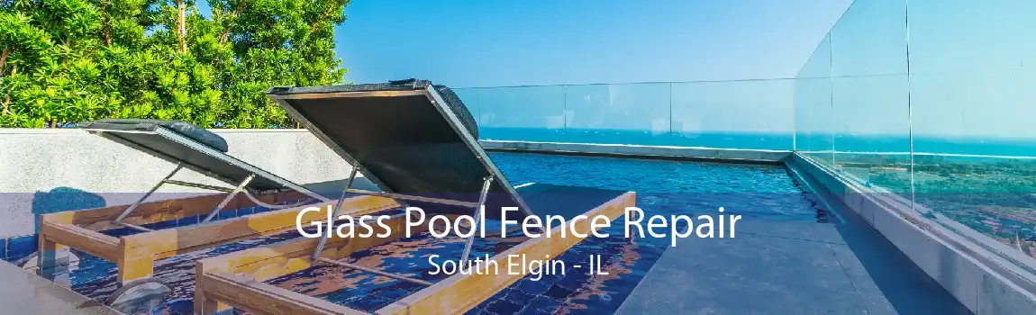 Glass Pool Fence Repair South Elgin - IL