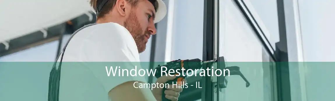 Window Restoration Campton Hills - IL
