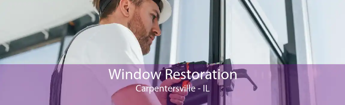 Window Restoration Carpentersville - IL