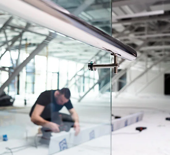 Gilberts highly skilled glass repair technicians